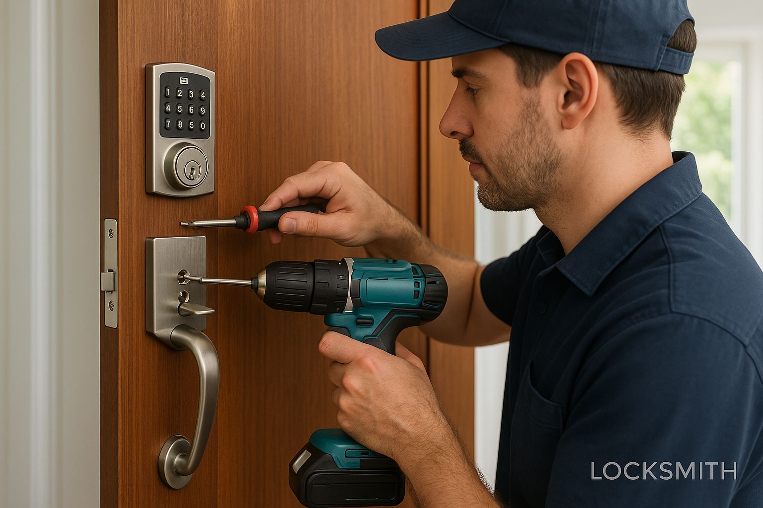 Door Lock Installation