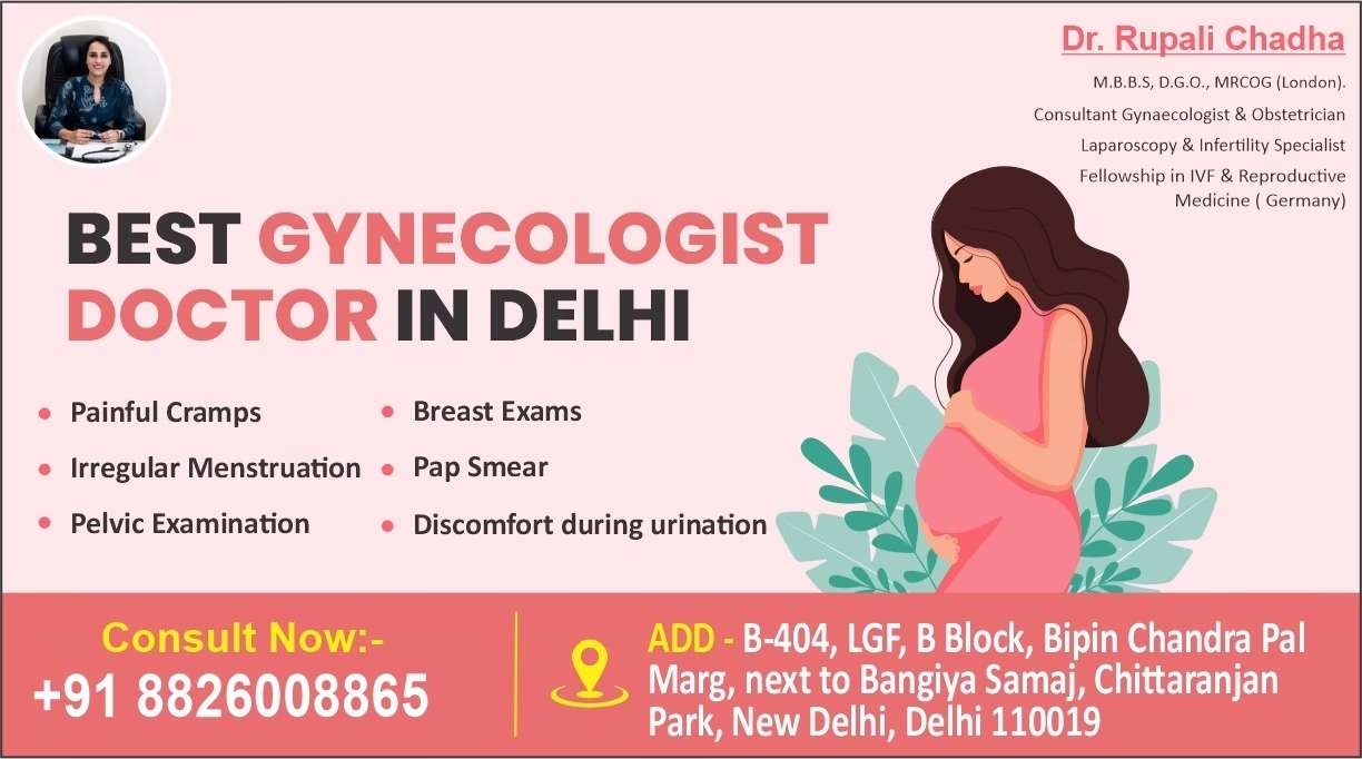 Best Gynecologist Doctor in Delhi