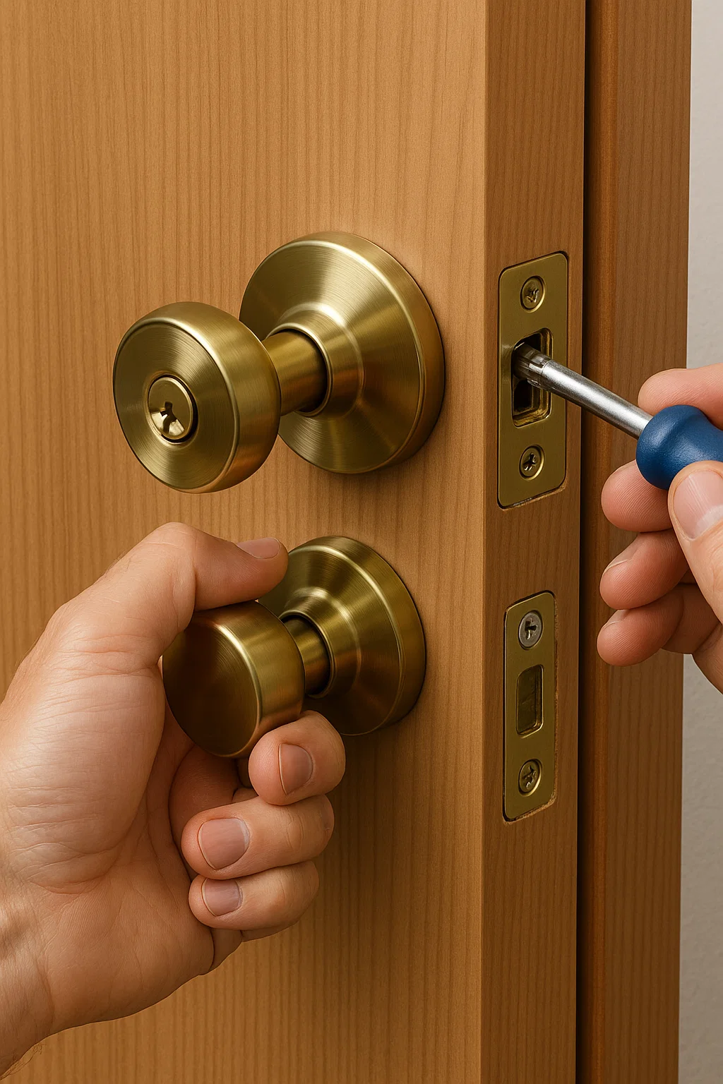 Door Lock Installation