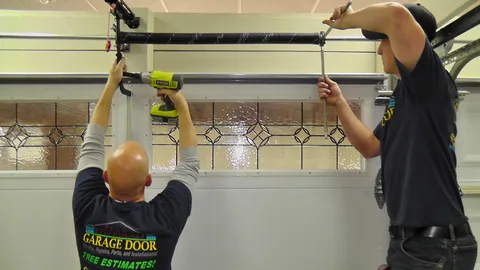 Garage door springs repair