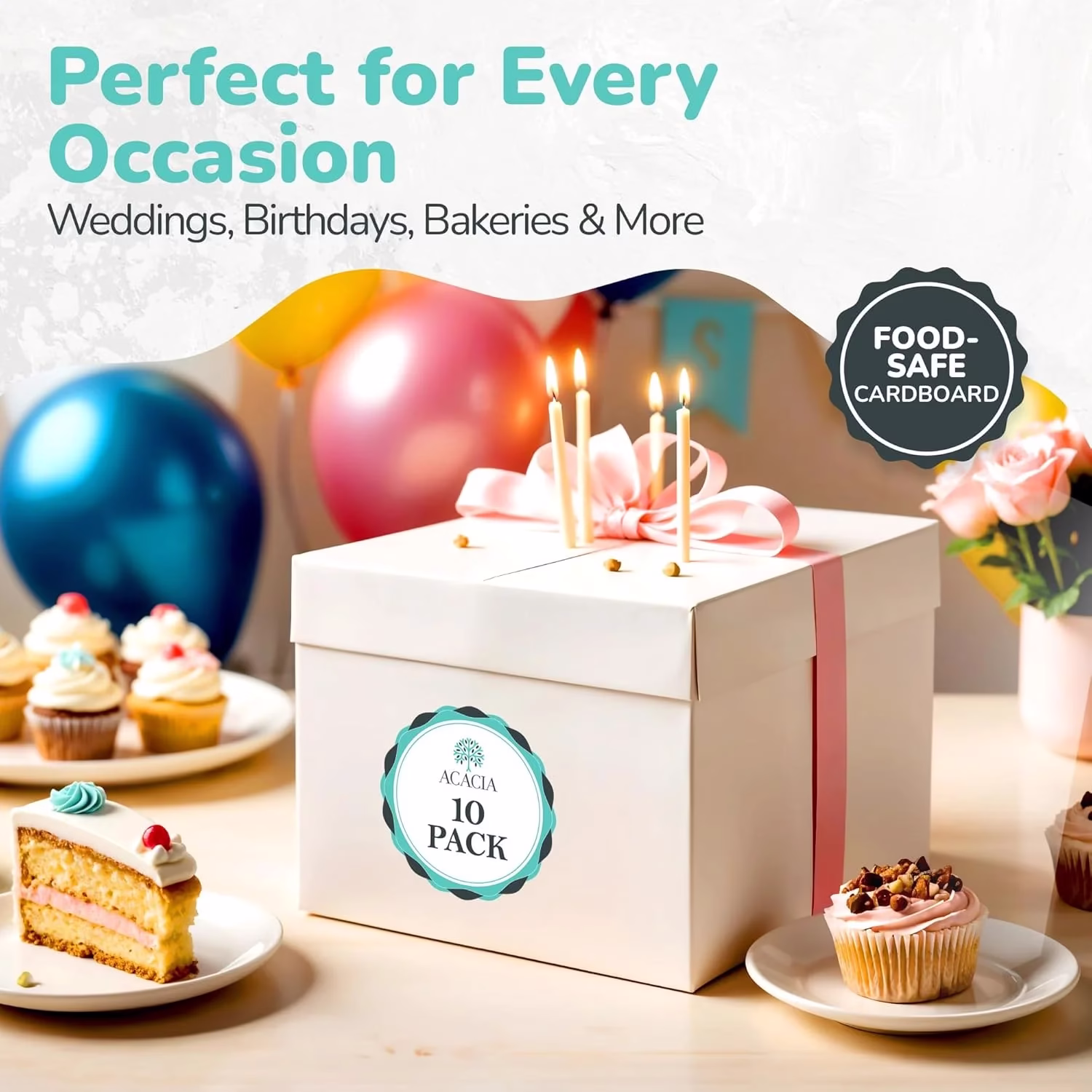 Top 5 Wholesale Cake Boxes for Your Bakery's Needs
