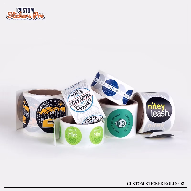 Custom Sticker Rolls