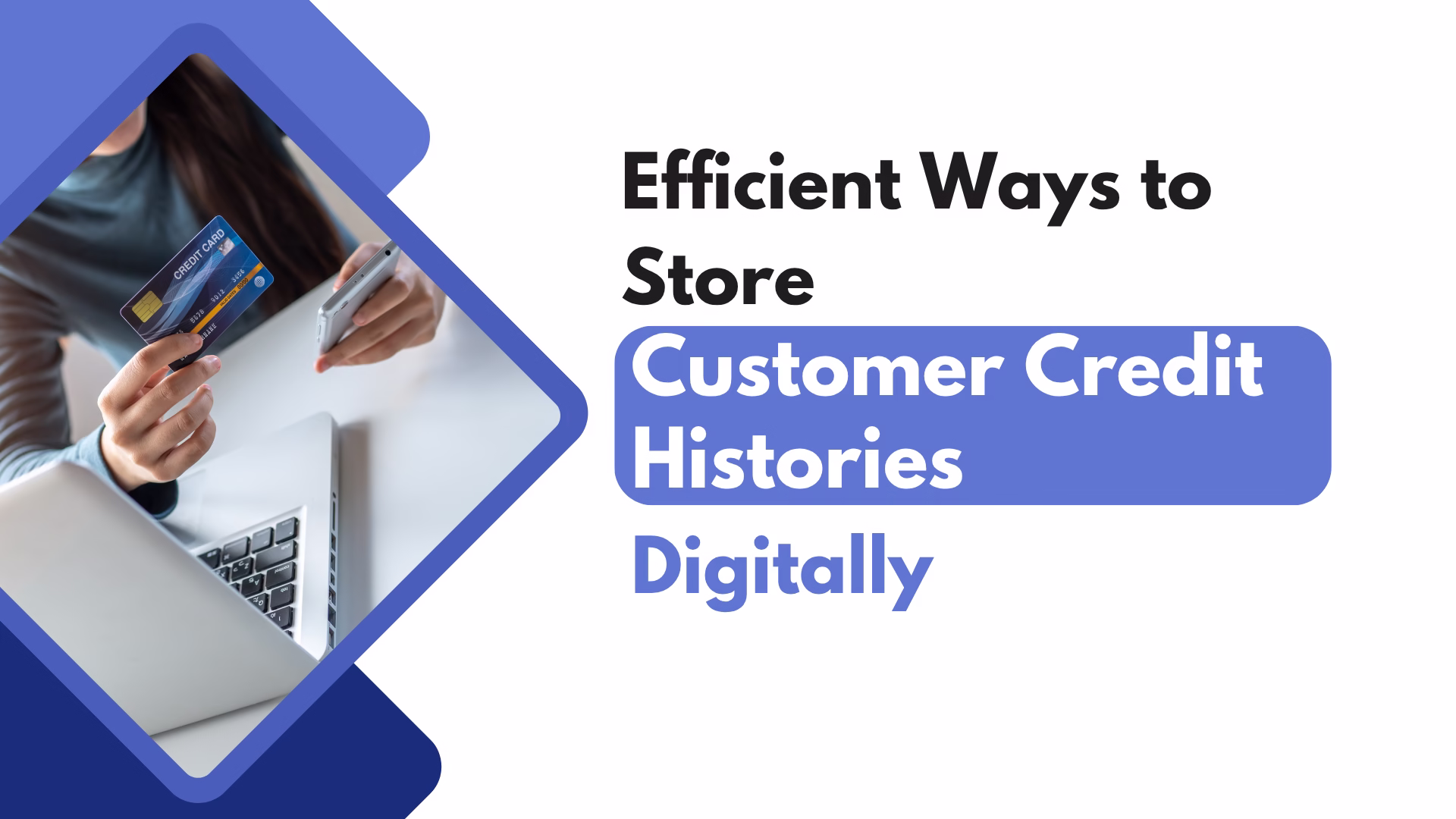Efficient Ways to Store Customer Credit Histories Digitally