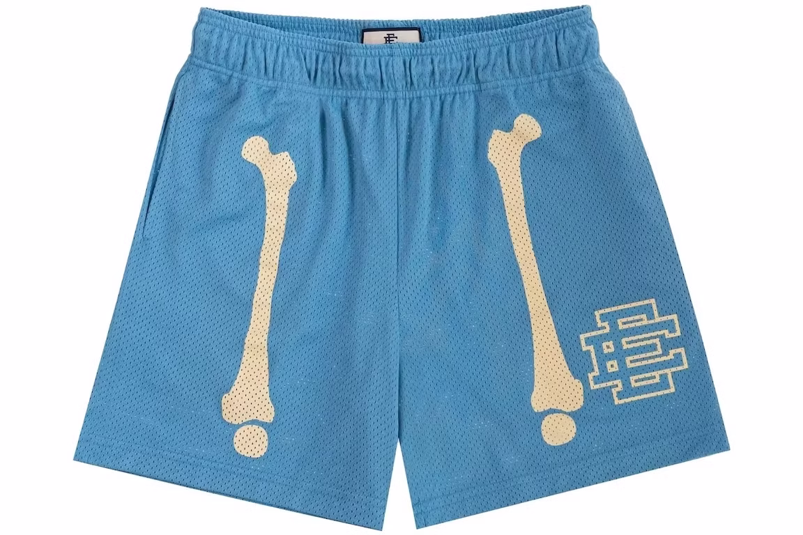 Eric Emanuel Carolina Bones Short-Sky Blue