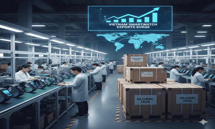 Vietnam smartwatch exports
