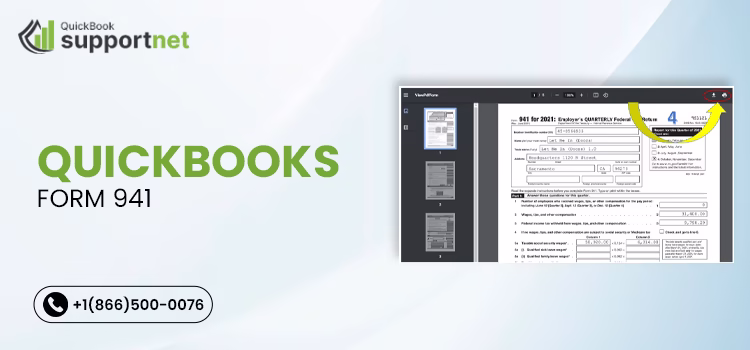 QuickBooks Form 941