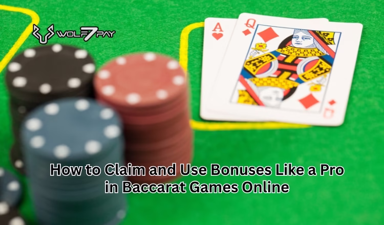 How to Claim and Use Bonuses Like a Pro in Baccarat Games Online