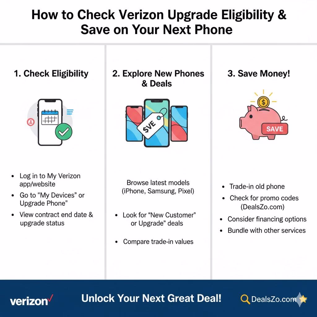 How to Check Verizon Upgrade Eligibility & Save on Your Next Phone